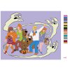 Maľovanie podľa čísel - ZÁHADY S.R.O. A DUCHOVIA O HALLOWEENE (SCOOBY DOO)