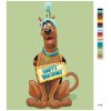 Maľovanie podľa čísel - NARODENINOVÝ SCOOBY (SCOOBY DOO)