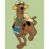 Maľovanie podľa čísel - SCOOBY RANGER (SCOOBY DOO)
