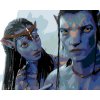 Maľovanie podľa čísel - NEYTIRI A JAKE (Avatar)