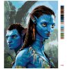 Maľovanie podľa čísel - ZLOŽENIE JAKE A NEYTIRI (Avatar)