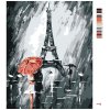 Maľovanie podľa čísel - POD EIFFELOVOU VEŽOU