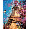 Maľovanie podľa čísel - FAREBNÁ EIFFELOVA VEŽA