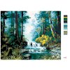 Maľovanie podľa čísel - LESNÝ POTOK