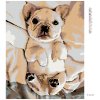 Diamantové maľovanie - MALÉ ŠTENIATKO BULDOČIKA