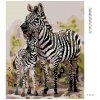 Diamantové maľovanie - ZEBRA S MLÁĎATKOM
