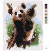 Maľovanie podľa čísel - PANDA NA VETVE