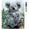 Maľovanie podľa čísel - KOALA S MLÁĎATKOM