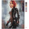 Maľovanie podľa čísel - AVENGERS BLACK WIDOW II