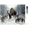 Maľovanie podľa čísel - LOS S VLKMI