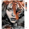 Maľovanie podľa čísel - TYGRIA ŽENA