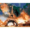 Maľovanie podľa čísel - EIFFELOVA VEŽA