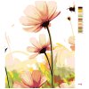 Maľovanie podľa čísel - KVETY NA LÚKE