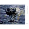 Diamantové maľovanie - ALIGÁTOR HLAVA VO VODE (D. RUSTY RUST)