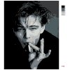 Maľovanie podľa čísel - LEONARDO DICAPRIO S CIGARETOU