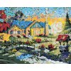 Diamantové maľovanie - MOZAIKA DOM A ZÁPAD SLNKA (D. RUSTY RUST)
