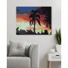 Diamantové maľovanie - PALMA A ZÁPAD SLNKA (D. RUSTY RUST)