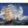 Diamantové maľovanie - PLÁVAJÚCA LOĎ NA MORI (D. RUSTY RUST)