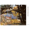 Diamantové maľovanie - SRNA POD STROMOM (D. RUSTY RUST)