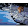 Diamantové maľovanie - PUMA V SNEHU A RIEKA (D. RUSTY RUST)