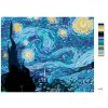 Maľovanie podľa čísel - HVIEZDNA NOC (VAN GOGH)