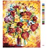 Maľovanie podľa čísel - VEĽKÁ KYTICA LÚČNYCH KVETOV
