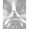 Bodkovanie - EIFFELOVA VEŽA S OSVETLENÍM