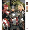 Maľovanie podľa čísel - AVENGERS