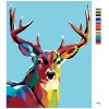 Maľovanie podľa čísel - JELENÍ POHĽAD