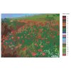 Maľovanie podľa čísel - POLE VČÍCH MAKOV