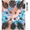 Maľovanie podľa čísel - NEBO NAD PALMAMI