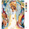 Maľovanie podľa čísel - FAREBNÝ ANJEL