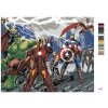 Maľovanie podľa čísel - AVENGERS HRDINOVIA
