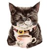 Maľovanie podľa čísel - MAČKA A KÁVA (HOLLY SIMENTAL)