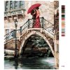 Maľovanie podľa čísel - PÁR NA MOSTE V BENÁTKACH (RICHARD MACNEIL)