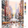 Maľovanie podľa čísel - ULICA V NEW YORKU A ŽLTÉ TAXÍKY (RICHARD MACNEIL)