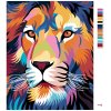 Maľovanie podľa čísel - FAREBNÝ LEV