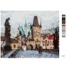 Maľovanie podľa čísel - KARLOV MOST NA JESEŇ