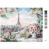 Maľovanie podľa čísel - EIFFELOVA VEŽA Z BALKÓNA