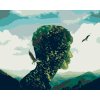 Maľovanie podľa čísel - PRÍRODA AKO HLAVA ČLOVEKA