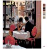 Maľovanie podľa čísel - MILENCI V KAVIARNI
