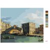 Maľovanie podľa čísel - MOST RIALTO OD SEVERU (CANALETTO)