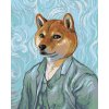 Maľovanie podľa čísel - VINCENT VAN GOGH S PSOU HLAVOU