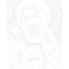 Maľovanie podľa čísel - JEŽIŠ KRISTUS II