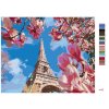 Maľovanie podľa čísel - PARÍŽ A MAGNÓLIE