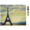 Maľovanie podľa čísel - EIFFELOVA VEŽA ZA JASNÉHO DŇA