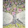 Maľovanie podľa čísel - ROZKVITNUTÝ STROM ŽIVOTA