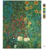 Maľovanie podľa čísel - ZÁHRADA SO SLNEČNICAMI (G. KLIMT)
