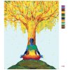 Maľovanie podľa čísel - JÓGA POD STROMOM