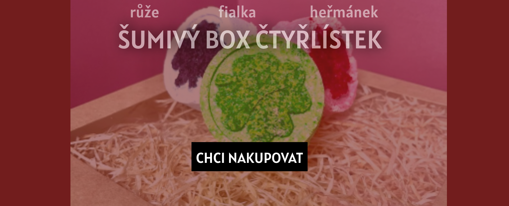 Šumivky box čtyřlístek